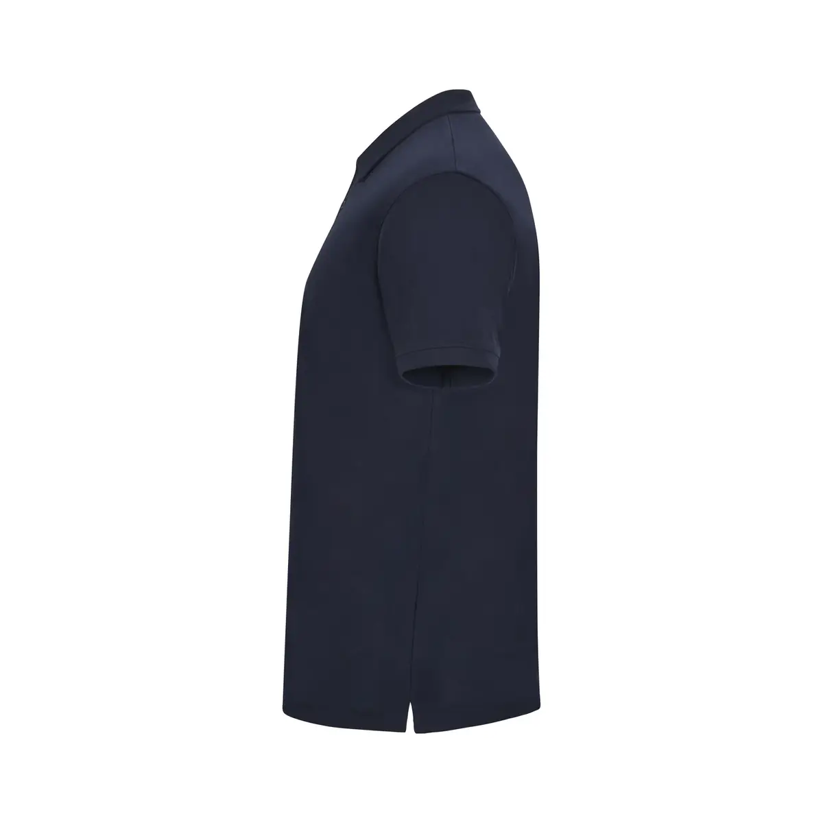 Polo unisex Mukua CREEK PSN160UC 17 Polo Mukua CREEK en color Deep Navy, vista lateral