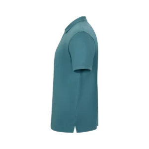 Polo Mukua CREEK en color Earth Blue, vista lateral