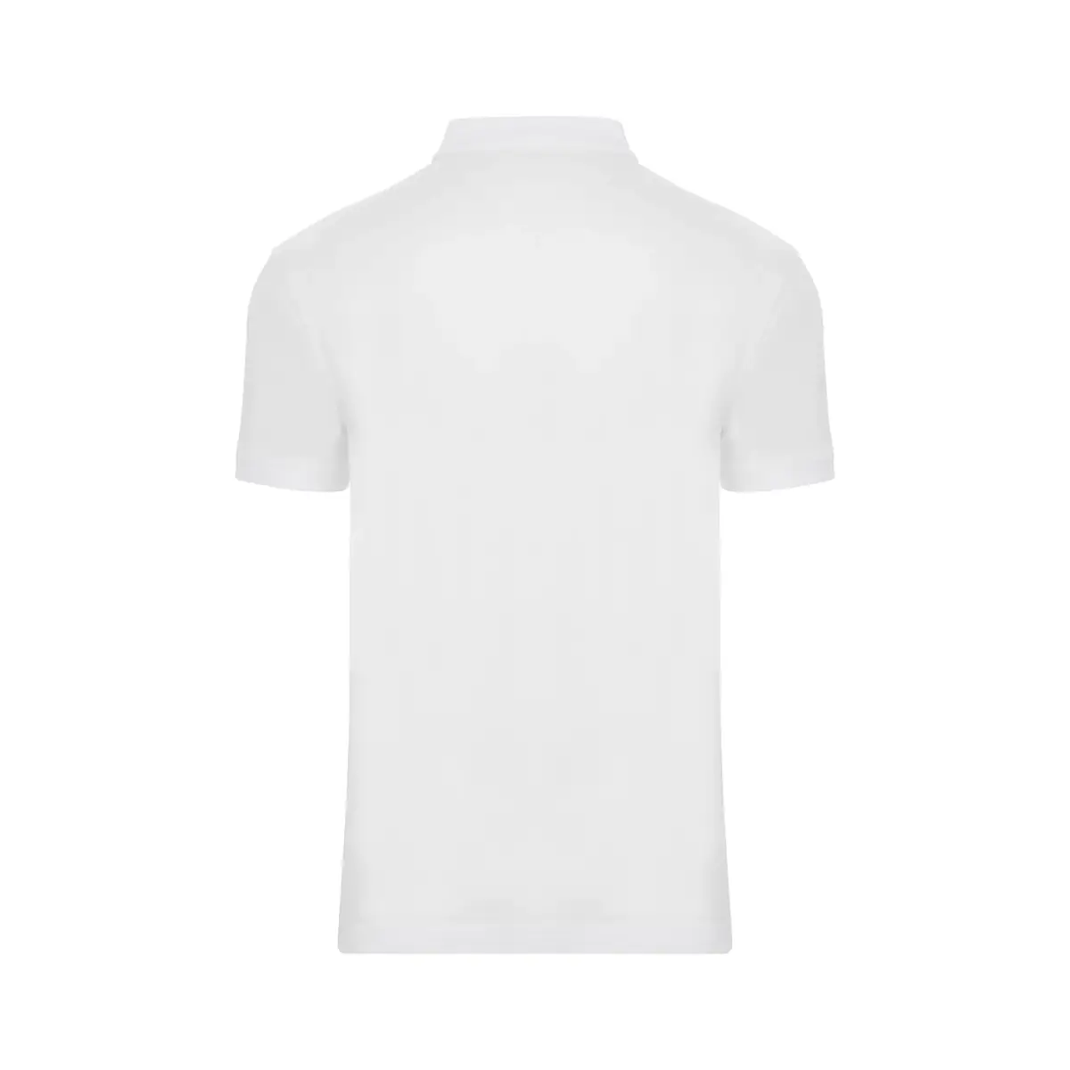 Polo unisex Mukua CREEK PSN160UW 5 Polo Mukua CREEK en color White, vista trasera