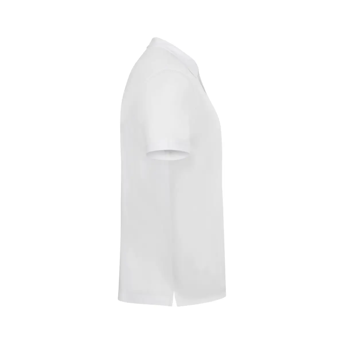 Polo unisex Mukua CREEK PSN160UW 4 Polo Mukua CREEK en color White, vista lateral