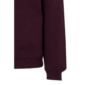 Sudadera Mukua SC270K en Wine, detalle de la prenda