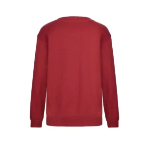 Sudadera Mukua SC270K en Crimson, vista trasera