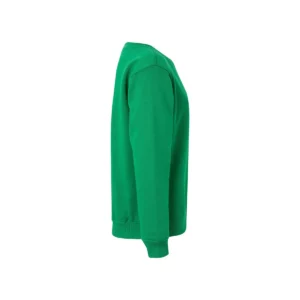 Sudadera Mukua SC270K en Kelly green, vista lateral