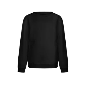 Sudadera Mukua SCN300K en Black, vista frontal