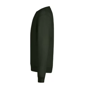 Sudadera Mukua SCN300K en Hunter green, vista lateral