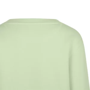 Sudadera Mukua SCN300K en Aloe, detalle de la prenda