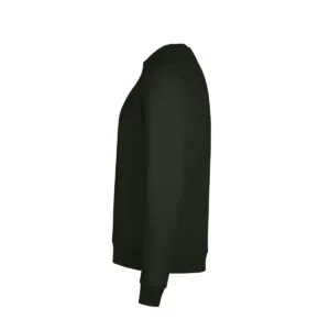 Sudadera Mukua SCN300U en Hunter green, vista lateral