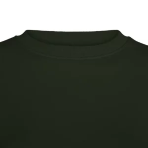 Sudadera Mukua SCN300W en Hunter green, detalle de la prenda