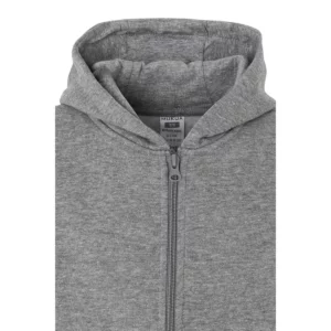 Sudadera Mukua SF270K en Heather grey, detalle de la prenda