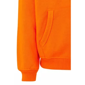 Sudadera Mukua SF270K en Orange, detalle de la prenda