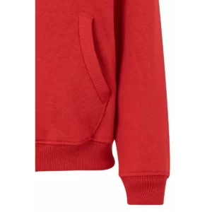 Sudadera Mukua SF270K en Red, detalle de la prenda