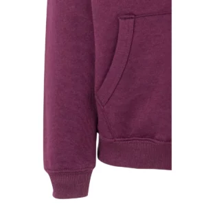 Sudadera Mukua SF270K en Wine, detalle de la prenda