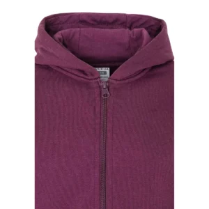 Sudadera Mukua SF270K en Wine, detalle de la prenda