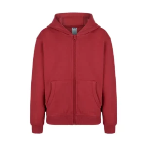 Sudadera Mukua SF270K en Crimson, vista frontal