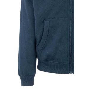 Sudadera Mukua SF270K en Navy, detalle de la prenda
