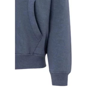 Sudadera Mukua SF270K en Denim blue, detalle de la prenda