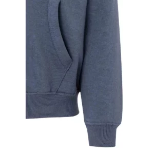 Sudadera Mukua SF270K en Denim blue, detalle de la prenda