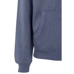 Sudadera Mukua SF270K en Denim blue, detalle de la prenda