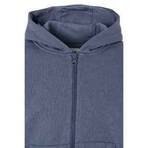 Sudadera Mukua SF270K en Denim blue, detalle de la prenda