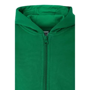 Sudadera Mukua SF270K en Kelly green, detalle de la prenda