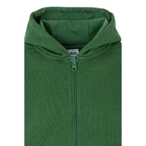 Sudadera Mukua SF270K en Bottle green, detalle de la prenda