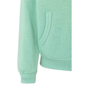 Sudadera Mukua SF270K en Sage, detalle de la prenda