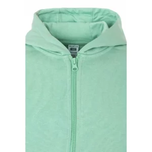 Sudadera Mukua SF270K en Sage, detalle de la prenda