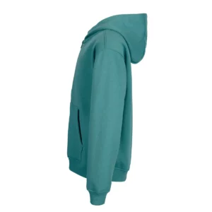 Sudadera Mukua SF270K en Teal, vista lateral
