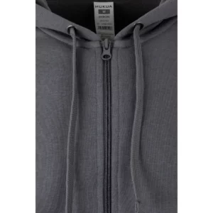 Sudadera Mukua SF270U en Dark grey, detalle de la prenda