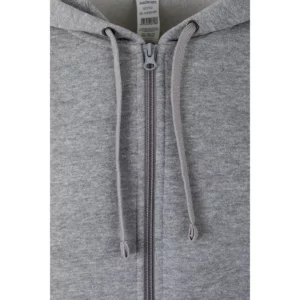 Sudadera Mukua SF270U en Heather grey, detalle de la prenda