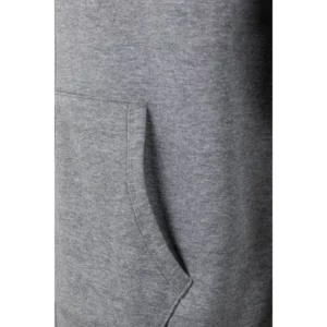Sudadera Mukua SF270U en Heather grey, detalle de la prenda