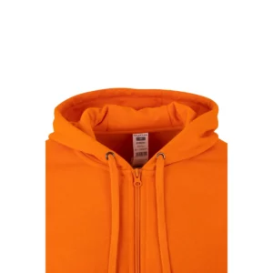 Sudadera Mukua SF270U en Orange, detalle de la prenda