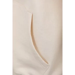 Sudadera Mukua SF270U en Ivory, detalle de la prenda