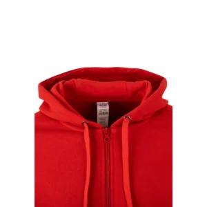 Sudadera Mukua SF270U en Red, detalle de la prenda