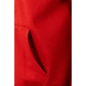 Sudadera Mukua SF270U en Red, detalle de la prenda