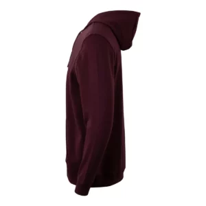 Sudadera Mukua SF270U en Wine, vista lateral