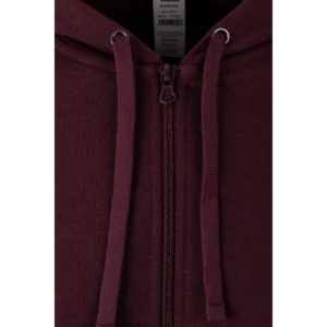 Sudadera Mukua SF270U en Wine, detalle de la prenda