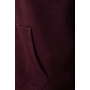 Sudadera Mukua SF270U en Wine, detalle de la prenda