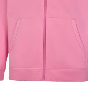 Sudadera Mukua SF270U en Candy pink, detalle de la prenda