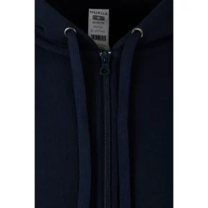 Sudadera Mukua SF270U en Navy, detalle de la prenda
