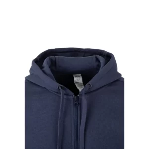 Sudadera Mukua SF270U en Denim blue, detalle de la prenda