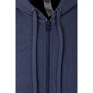 Sudadera Mukua SF270U en Denim blue, detalle de la prenda