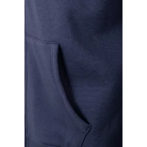 Sudadera Mukua SF270U en Denim blue, detalle de la prenda