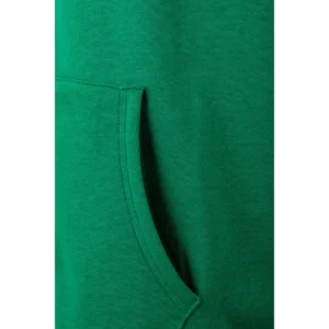 Sudadera Mukua SF270U en Kelly green, detalle de la prenda