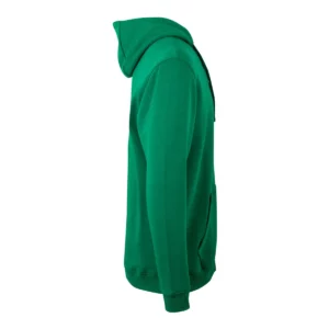 Sudadera Mukua SF270U en Kelly green, vista lateral
