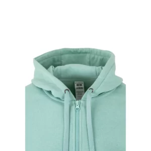 Sudadera Mukua SF270U en Sage, detalle de la prenda