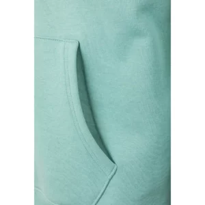 Sudadera Mukua SF270U en Sage, detalle de la prenda