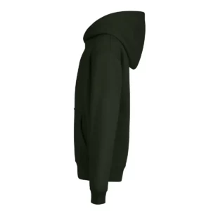 Sudadera Mukua SHN300K en Hunter green, vista lateral