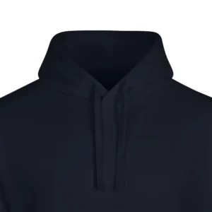 Sudadera Mukua SHN300U en Deep navy, detalle de la prenda