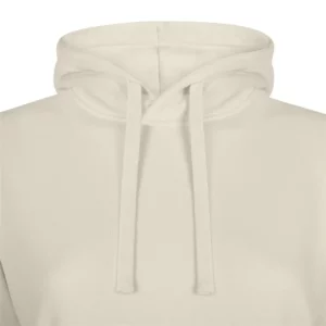 Sudadera Mukua SHN300W en Cream, detalle de la prenda